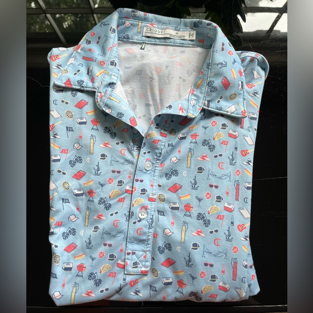 Criquet Super Fun Medium short sleeved Polo